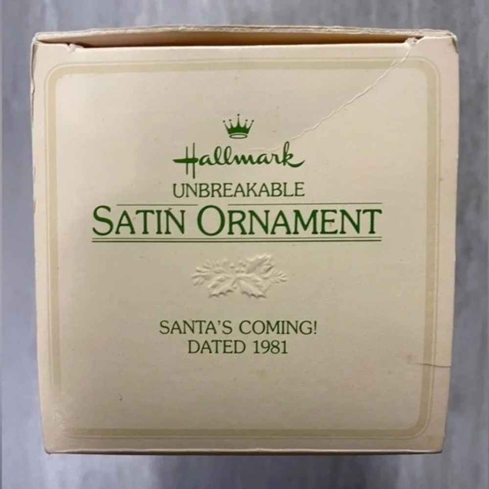 Vintage 1981 Hallmark Keepsake Ornament 